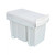 30L White Slide Out Double Kitchen Waste Bin for Under Cabinet Storage in Australia