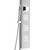 Modern Chrome Vertical Shower Spout for Bathroom Renovation in Australia