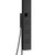Modern Matte Black Vertical Shower Spout and Tapware for Contemporary Australian Bathrooms