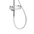 Modern wall-mounted chrome wire soap basket for shower station, high-quality bathroom accessory available in Australia.