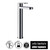 Alder Kali Chrome Extended Basin Mixer Tap with Save Mode for Australian bathrooms.