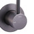 Modern Alder WISH2 Wall Mixer in Matte Graphite finish, contemporary bathroom tapware for Australian homes.