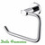 Modern Polished Chrome Stella Toilet Paper Roll Holder for Contemporary Bathrooms Australia-wide.