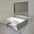 Brushed Stainless Steel Commercial Paper Towel Dispenser with Security Lock and Key for Public Bathrooms in Australia