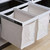 Heuger Pull-Out Laundry Hamper with Two Cloth Bags for Wardrobe or Cabinet Storage, Renovator Store Australia