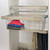 Heuger Pull-Out Chrome Wire Wardrobe Basket with Adjustable Frame for Organised Bedroom Storage in Australia