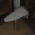 Heuger Side-Mounted Retractable Folding Ironing Board 925mm Grey for Wardrobe or Laundry Room in Australia