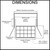 Detailed dimensions diagram for a Higold pull-out wardrobe accessory tray for 600mm cabinets in Melbourne, Australia.