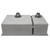Modern double bowl stainless steel kitchen sink with a brushed finish and deep basins for efficient food preparation and dishwashing in Australian homes.