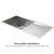 Modern Single Bowl Stainless Steel Kitchen Sink with Reversible Side Drainer for Australian Homes