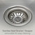 Removable Stainless Steel Kitchen Sink Basket Strainer and Waste Plug for Modern Australian Homes