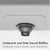 Black sound-dampening pad for stainless steel kitchen sinks to reduce noise and vibration in Australian homes.