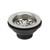 Premium stainless steel single bowl kitchen sink accessories including a colander and rolling mat for Australian kitchens.