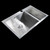 Modern 70/30 Double Bowl Stainless Steel Kitchen Sink with Square Corners for Australian Homes