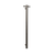 Hotwire Vertical Heated Towel Rail 12V Single Round Bar Brushed Nickel Finish Australia