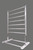 Modern freestanding heated towel rail for Australian bathrooms with a lightweight and portable design.