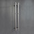 Hotwire Double Vertical Square Bar Heated Towel Rail 1200mm x 180mm, space-saving electric towel warmer for modern Australian bathrooms.