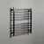 Modern gunmetal grey 10-bar stainless steel electric heated towel ladder for Australian luxury bathrooms.