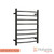 Modern gunmetal grey electric heated towel rail for bathrooms, Australia.