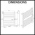 Hotwire gold 10 bar square heated towel rail 700mm wide with built-in timer for modern Australian bathrooms