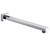 Modern Polished Chrome Wall Mounted Square Shower Arm for Australian Bathrooms
