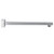 Polished Chrome Wall Mounted Square Shower Arm for Bathroom Renovation Australia