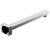 Sleek chrome wall mounted shower arm for modern Australian bathrooms.