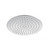 Della Francesca 300mm Round Rain Shower Head in Polished Chrome Finish for Australian Bathrooms