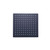 Sleek matte black square minimalist rain shower head for modern Australian bathrooms