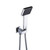 Chrome Square Handheld Massage Shower Head with Long Flexible Hose and Wall Bracket for Australian Bathrooms