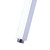 Close-up of a sleek Della Francesca ceiling-mounted square shower arm screw thread in polished chrome, ideal for modern Australian bathroom renovations.