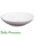 Modern White Ceramic Oval Undermount Bathroom Sink with Overflow - Renovator Store Australia