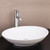 Modern White Ceramic Oval Above Countertop Basin for Australian Bathroom Renovations