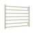 Radiant RTR08 Brushed Satin Round Bar Heated Towel Rail 900x750mm with 7 bars for luxury Australian bathrooms.