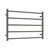 Radiant RTR03 Gun Metal Grey Round Bar Heated Towel Rail 750x550mm, 5-Bar Stainless Steel Bathroom Ladder Available at Renovator Store Australia.