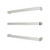 Radiant Australia VAIL 650mm Mirror Polished Stainless Steel Single Square Bar Heated Towel Rail for contemporary Australian bathrooms.