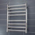 Radiant RTR530 Mirror Polished Round Heated Towel Rail 530x700mm with 8 bars for modern Australian bathrooms.