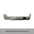 Radiant FVTR-HOOK Mirror Polished Stainless Steel Ring Hook Accessory for Flat Vertical Towel Rails, Australia.
