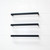 Radiant SBSTR-650 Matte Black 650mm Single Square Bar Heated or Non-Heated Towel Rail for Australian bathrooms.