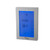 Radiant GTSS-TIM-V Premium Vertical Digital Timer Switch in Silver for heated towel rails, essential bathroom accessory for Australian homes.