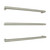 Radiant SBRTR-650 Brushed Nickel 650mm Single Round Heated Towel Rail for modern Australian bathrooms.