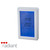 Radiant TS8100W-TH-V Vertical Touchscreen Thermostat in White for controlling electric underfloor heating in Australian homes.