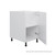 Flat Pack Kitchen Base Cabinet - 300mm - 16mm Thick - White
