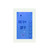 Radiant Premium Digital Touchscreen Timer Switch in White, Vertical orientation for heated towel rails in Australian bathrooms.