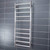 Radiant RTR430 Mirror Polished 430x1100mm Round Bar Heated Towel Rail with 10 bars for modern Australian bathrooms.