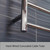 Radiant RTR430 Mirror Polished Round 10 Bar Heated Towel Rail 430mm x 1100mm for modern Australian bathroom designs.