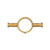Modern Brushed Gold Robe and Towel Hook, a premium wall-mounted bathroom accessory for contemporary Australian bathrooms.