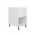 Flat Pack Kitchen Base Cabinet - 450mm - 16mm Thick - White