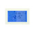 Radiant GTSW-TH-H Premium White Glass Fronted Horizontal Touch Screen Thermostat for electric underfloor heating in Australia.