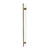 Radiant LG-FVTR-930 Vertical Flat Bar Heated Towel Rail 50x930mm in Light Gold finish for modern Australian bathrooms.